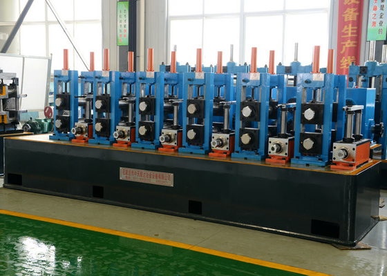 PLC điều khiển Carbon Steel Tube Mill Máy làm ống tròn / hình vuông