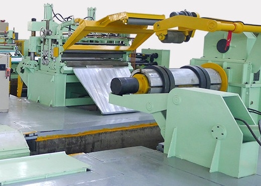 Cnc với điều khiển PLC Máy cắt cuộn thép mạ kẽm