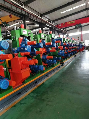 Máy nghiền ống hàn tần số cao Ống tròn Api Máy nghiền ống tự động Đường kính 325 đến 530 Mm Độ dày 4 đến 9 Mm