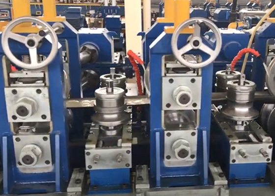 Máy làm ống thép mạ kẽm 76mm Máy nghiền ống vuông