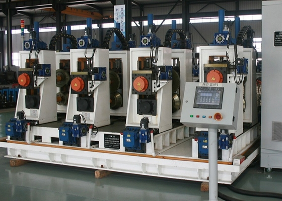 Tốc độ 0-80m / phút Máy uốn lạnh hoàn toàn tự động 30x50mm Erw hàn ống