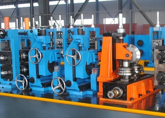 Máy làm ống thép hàn chính xác cao HG 76 mm Màu xanh Máy làm ống