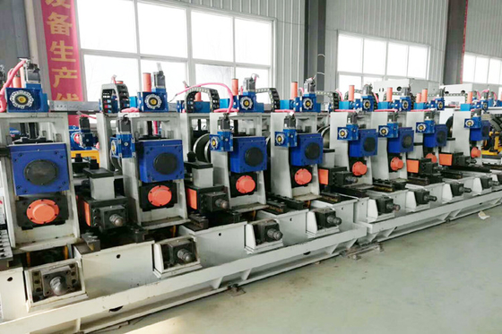 Máy nghiền ống tự động 3mm 100x100mm hàn tần số cao tự động