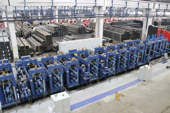 Nhà máy ống hàn tần số cao 300x300x16mm Nhà máy ống hàn tần số cao Hình vuông thép mạ kẽm