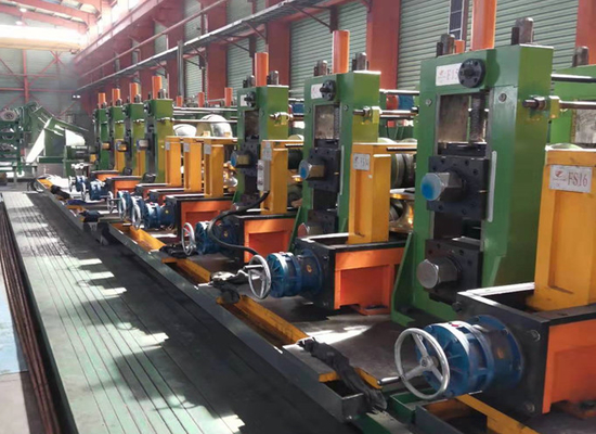 Erw Green Đường kính nhà máy ống hàn tần số cao 165mm