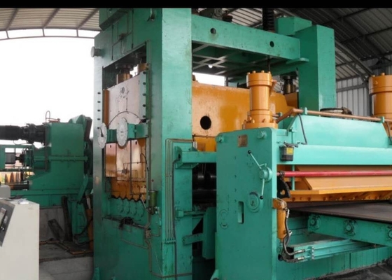 Chiều rộng cuộn tối đa 1650Mm Cân nặng Máy rạch thép tối đa 30T Màu xanh