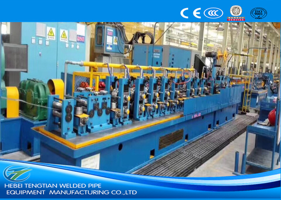 Nhà máy sản xuất ống thép ống chính xác cao Dòng sản xuất Worm Gearing Friction Saw