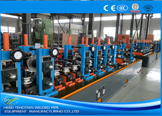 Con lăn ống thép carbon có độ chính xác cao Hình thành máy nghiền ống vuông ERW tốc độ cao