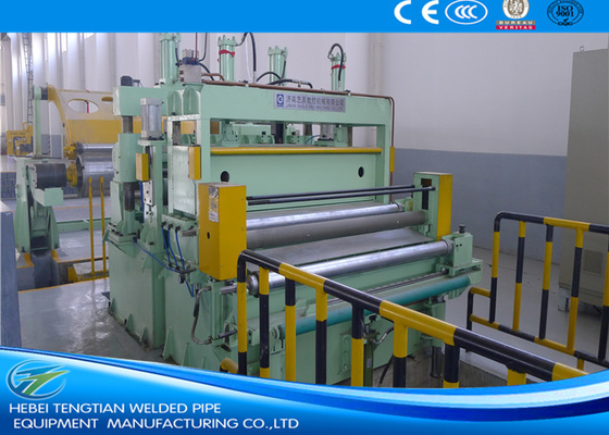 Máy dầm Slitting Máy chuyên nghiệp, Dây Cắt kim loại Max 30T Coil Weight