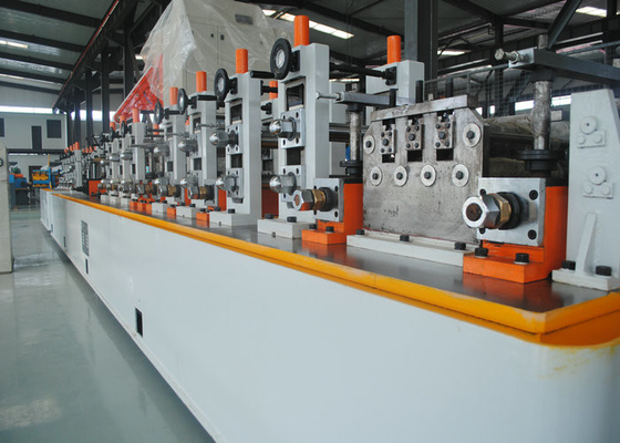 Máy nghiền ống chính xác HG60 Máy làm ống thép vuông Máy nghiền ống hàn tần số cao