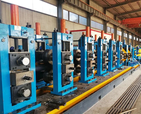 Máy chế tạo ống thép hoàn toàn tự động ERW dây chuyền sản xuất ống