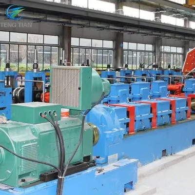 70m / phút Tốc độ 165mm Diameter PLC Control Carbon Steel Pipe Making Machine