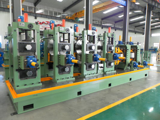 ERW Tube Mill cho sản xuất ống thép carbon với điều khiển PLC Sản suất cao 6m-18m