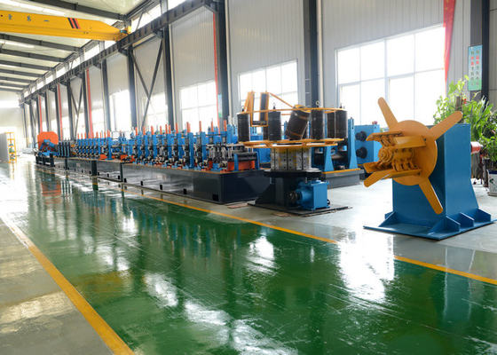 Máy hàn ống cao tần Max 80m / phút Worm Gearing