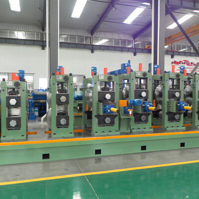 Nhà máy ống thép carbon ERW 21-63mm 100m / phút