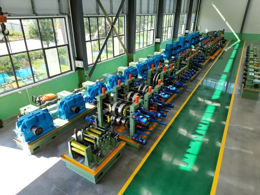 dây chuyền nghiền ống hàn thẳng tần số cao Máy nghiền ống ERW Máy nghiền ống hàn