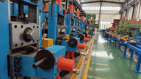 Máy tạo hình ống thép carbon hàn tần số cao HF ERW