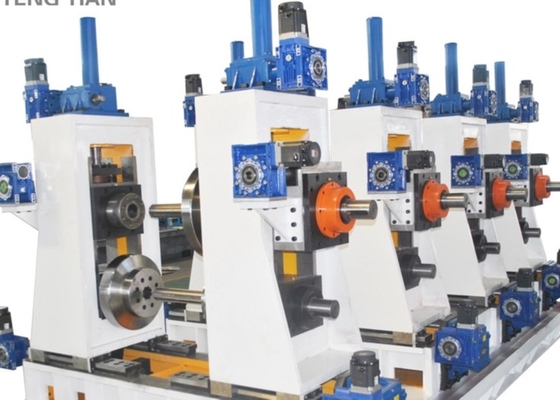 Dây chuyền sản xuất ống thép mạ kẽm 76mm PLC 120m / phút