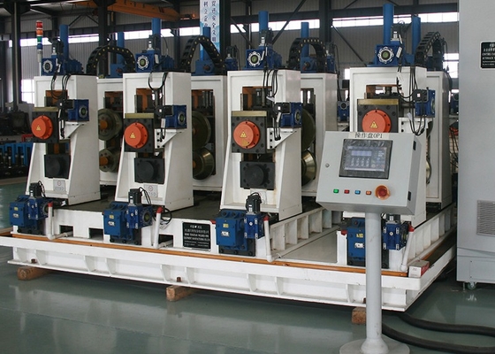 Thiết bị máy làm ống thép vuông Hrc Máy nghiền ống hoàn toàn tự động