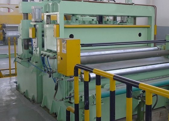 Cắt dải cuộn 80m / phút Thép kim loại Máy rạch thép carbon thấp